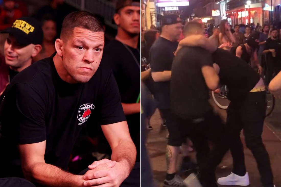Nate Diaz Charged with Second-Degree Battery by New Orleans Police, Arrest Warrant Issued