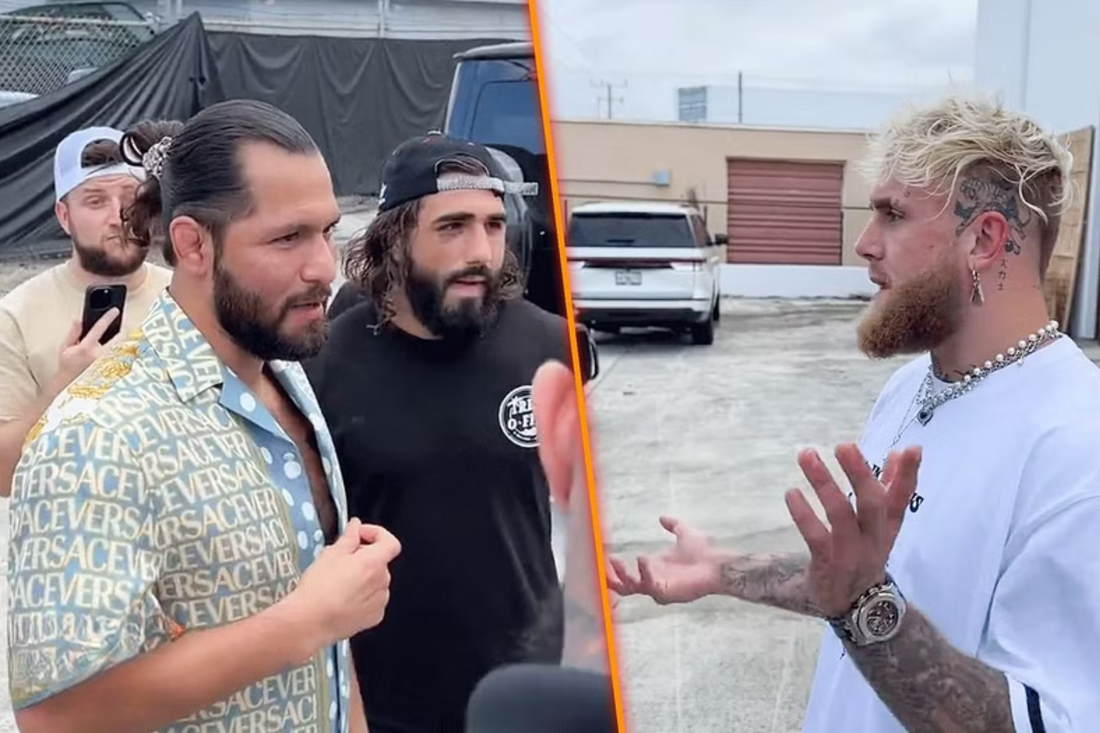 Jake Paul and Jorge Masvidal Clash in Heated Confrontation Over 'Punk B*tch' Allegation