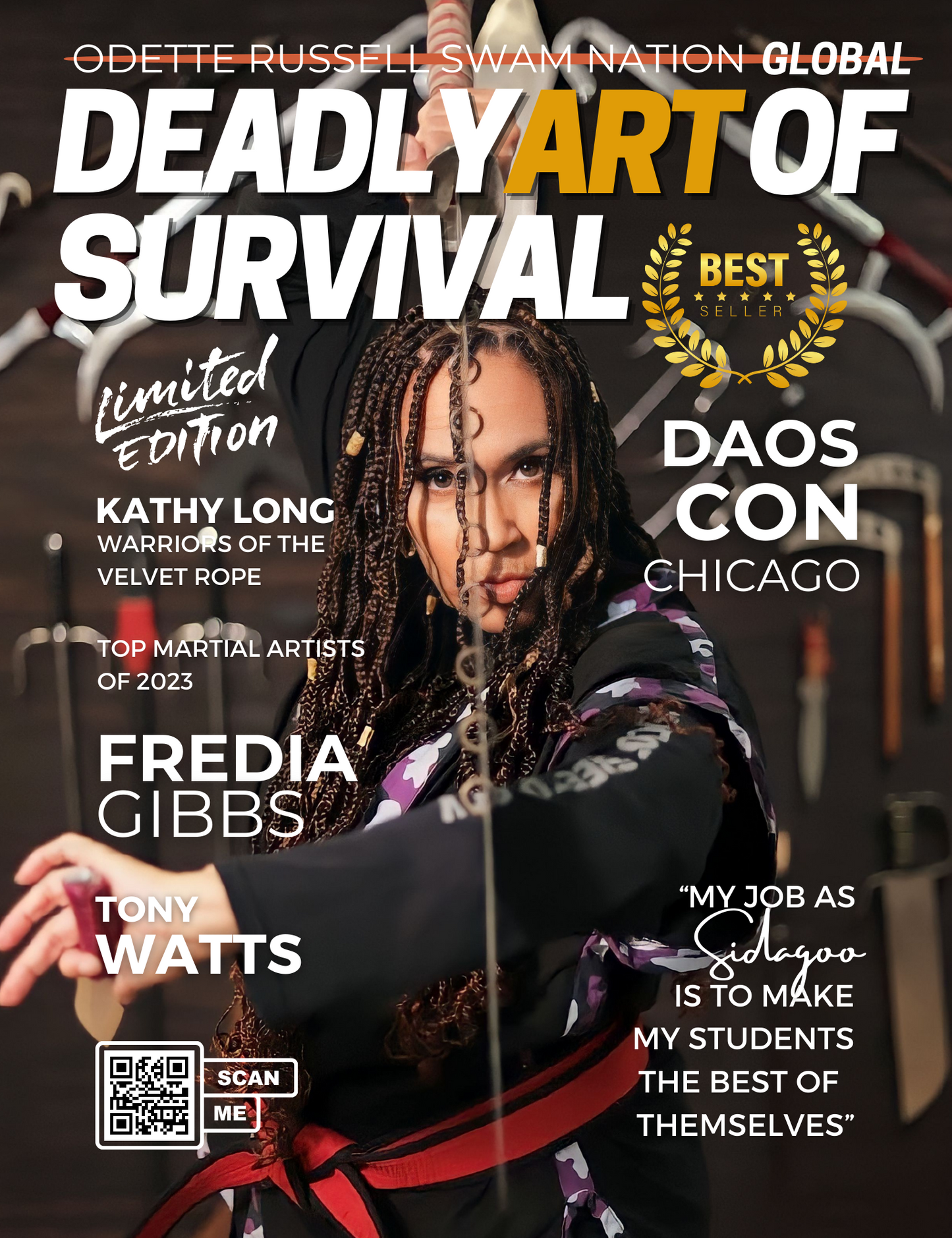 Deadly Art of Survival Magazine 14th Edition: Featuring Odette Russell The #1 Martial Arts Magazine Worldwide (Copy) deadlyartofsurvival.com