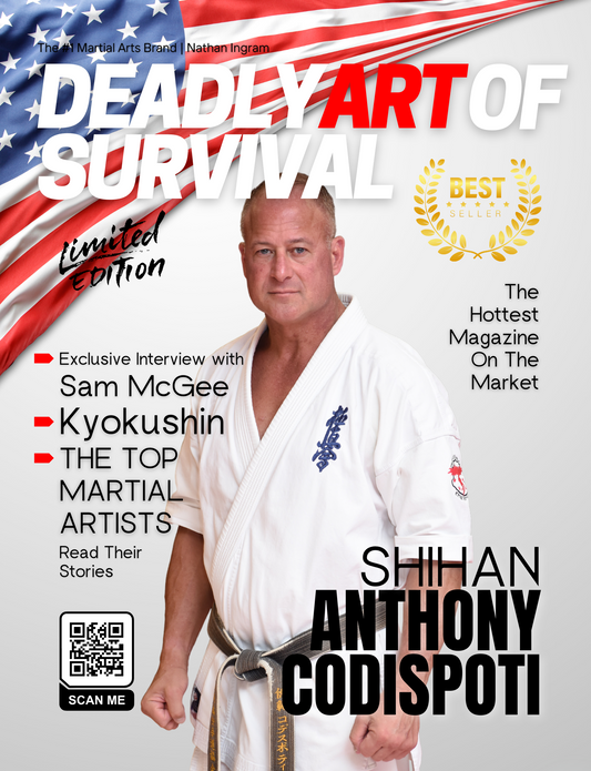 (Pre- Order Print Version Only!) Deadly Art of Survival Magazine 20th Edition The #1 Martial Arts Magazine Worldwide