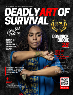 (Ebook - Digital Only) Deadly Art of Survival Magazine 28th Edition Dominick Brioche | The #1 Martial Arts Magazine Worldwide