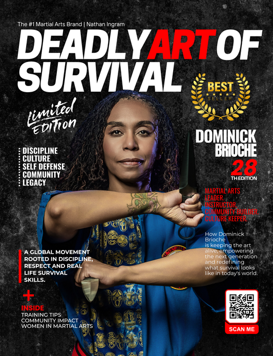 (Ebook - Digital Only) Deadly Art of Survival Magazine 28th Edition Dominick Brioche | The #1 Martial Arts Magazine Worldwide
