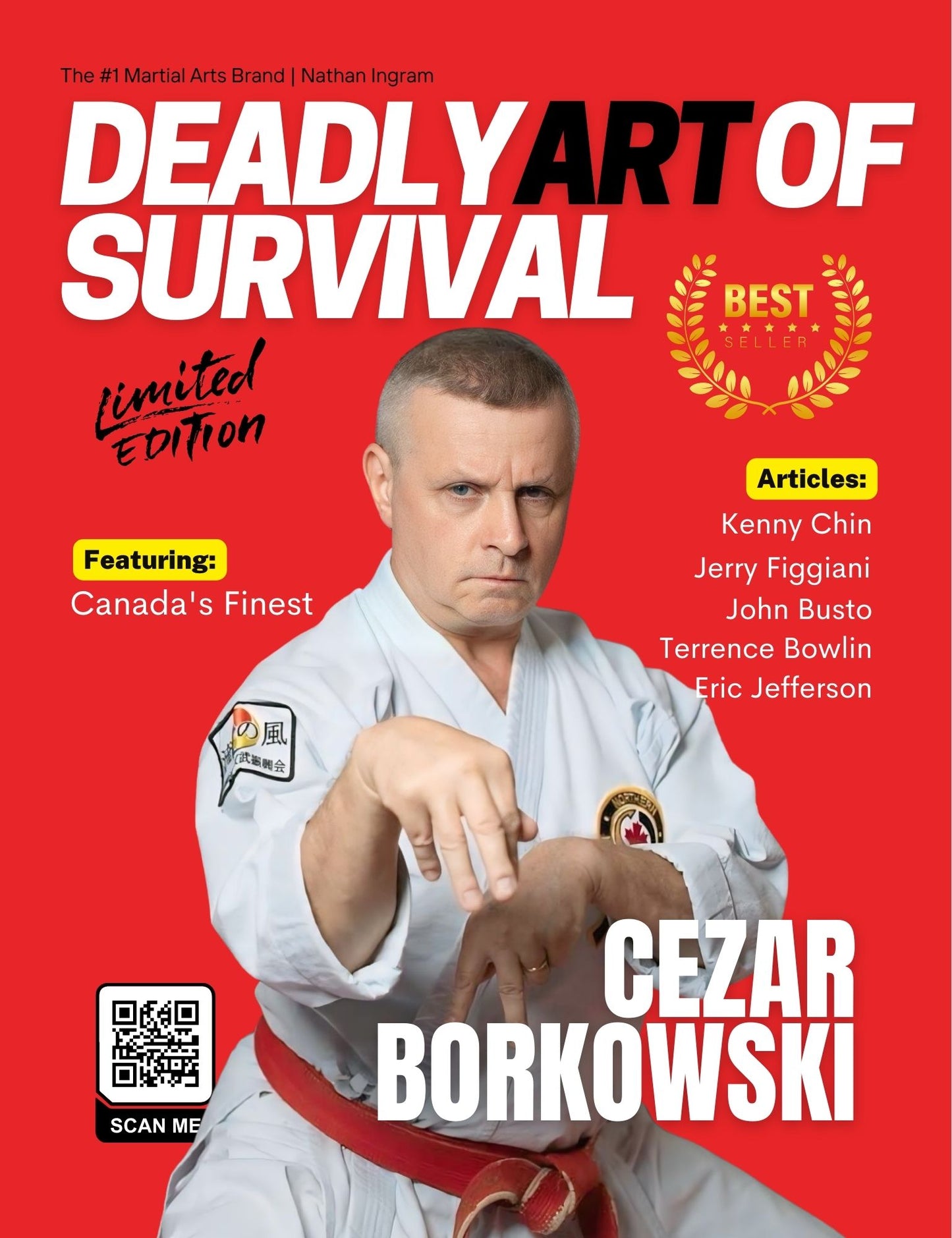 (Digital eBook Available Now!) Deadly Art of Survival Magazine 19th Edition The #1 Martial Arts Magazine Worldwide