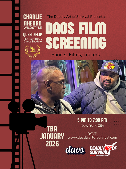 (Stream From Home) DAOS Film Screening deadlyartofsurvival.com