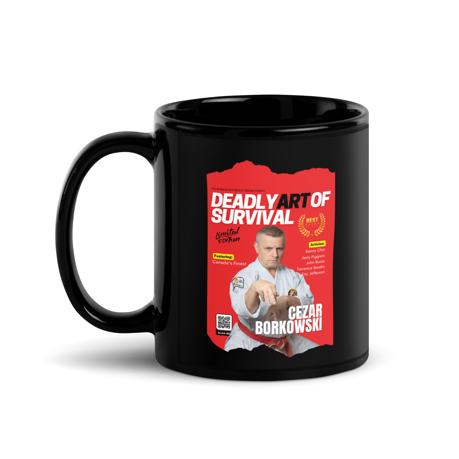 DAOS Coffee Mug: Cezar Borkowski deadlyartofsurvival.com