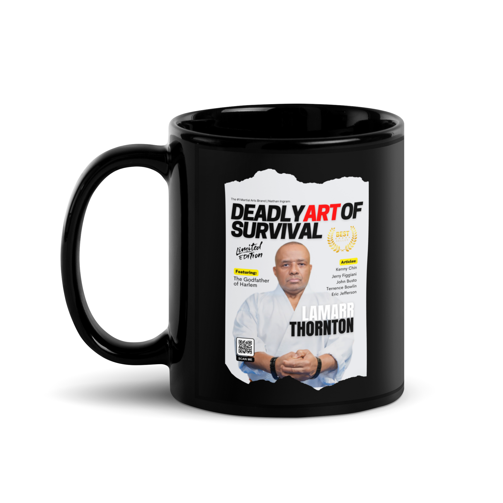 DAOS Coffee Mug: Lamarr Thornton deadlyartofsurvival.com