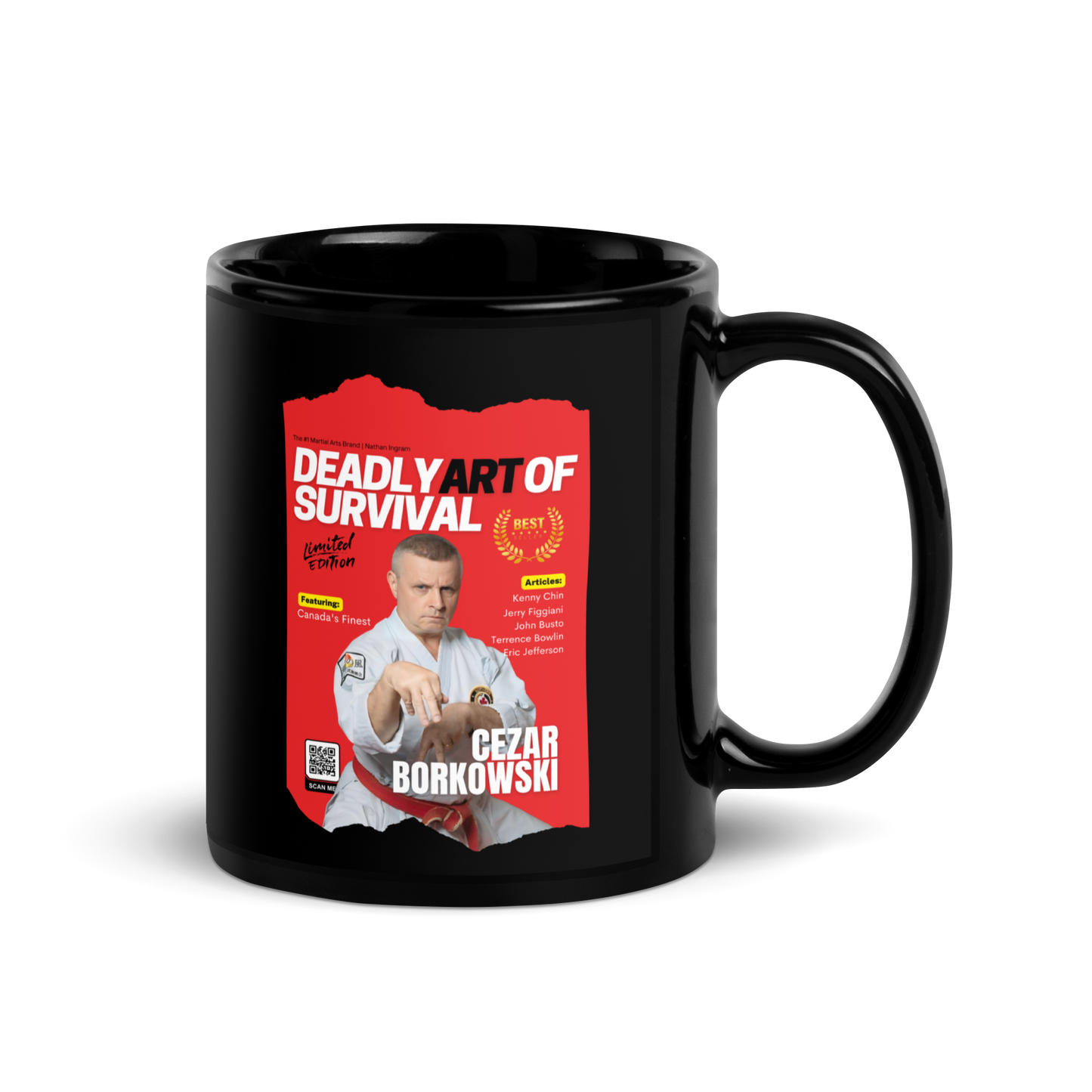 DAOS Coffee Mug: Cezar Borkowski deadlyartofsurvival.com