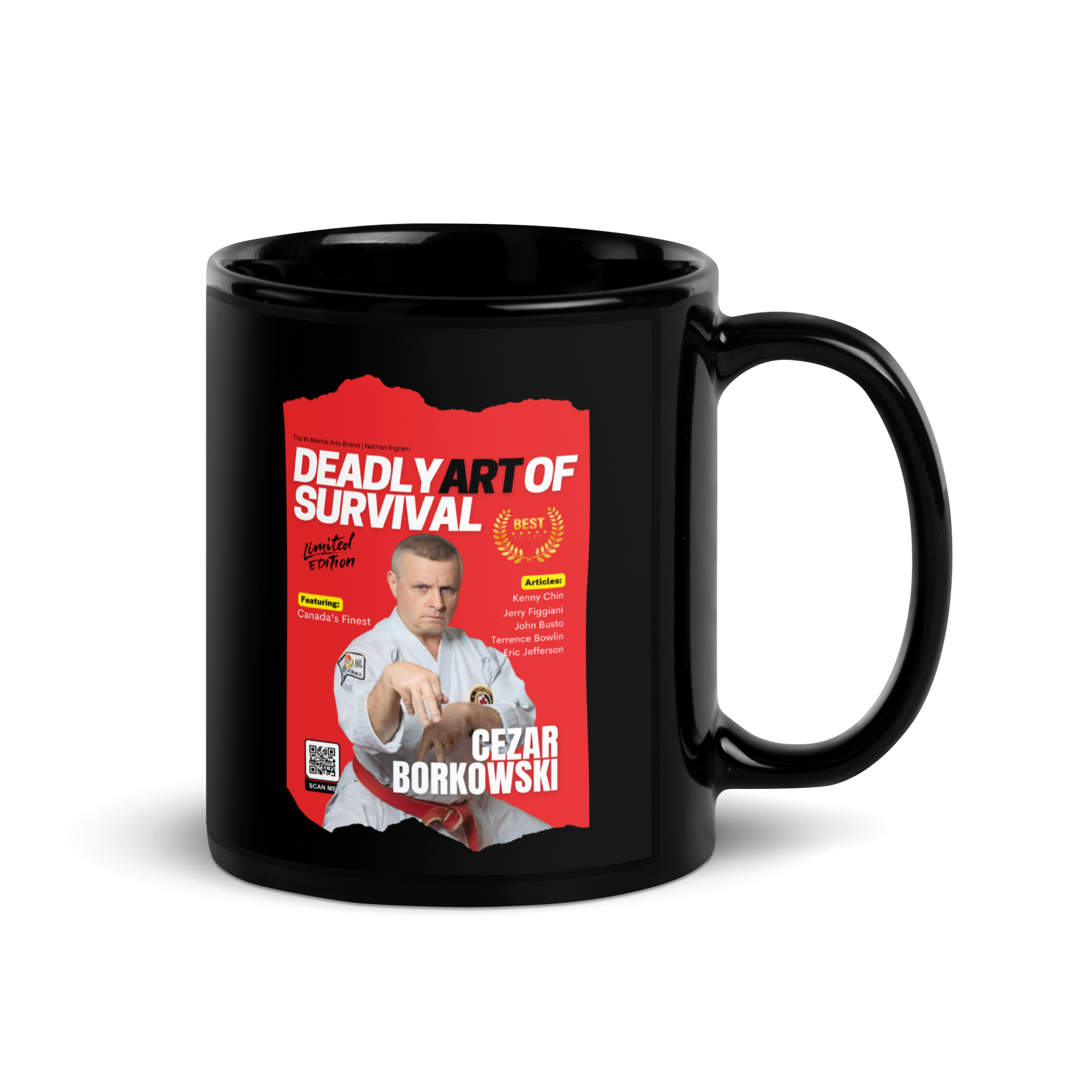 DAOS Coffee Mug: Cezar Borkowski deadlyartofsurvival.com