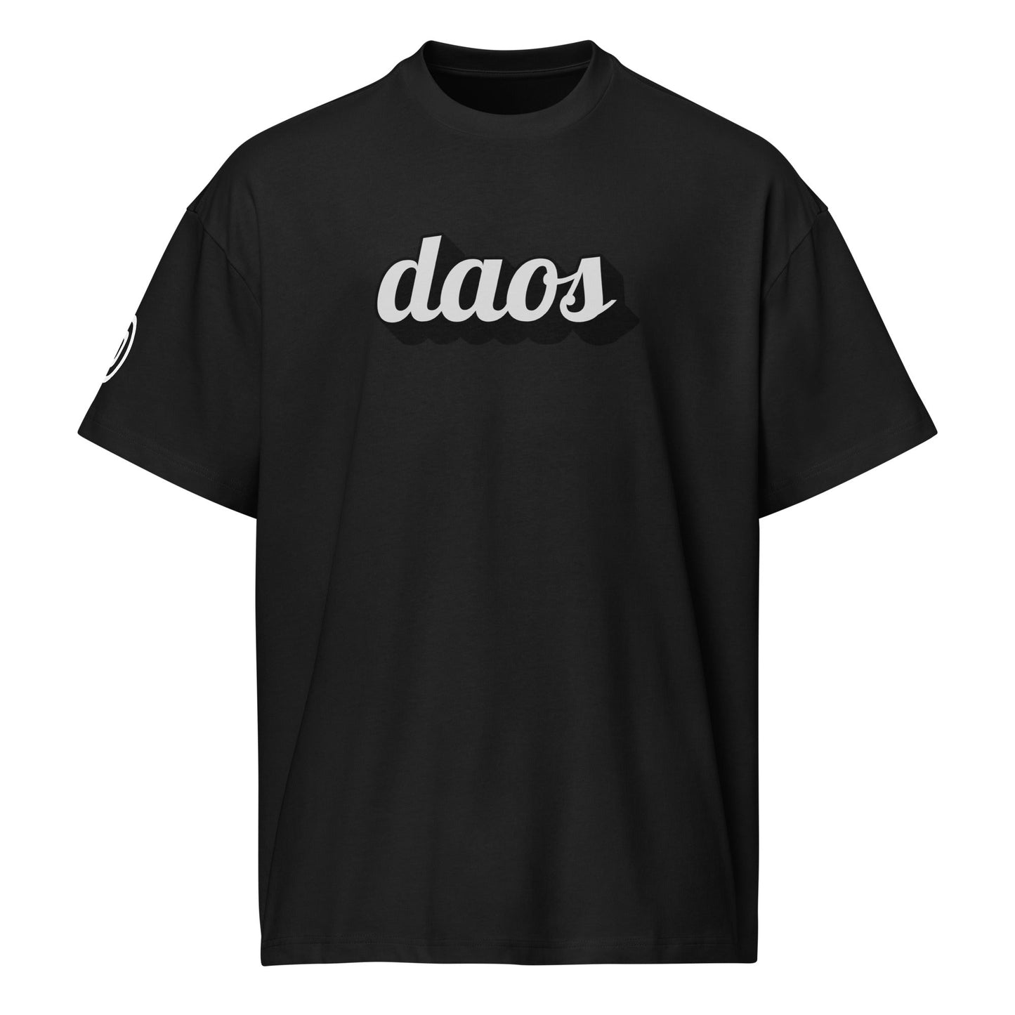 DAOS Men’s Box Tee White Logo deadlyartofsurvival.com