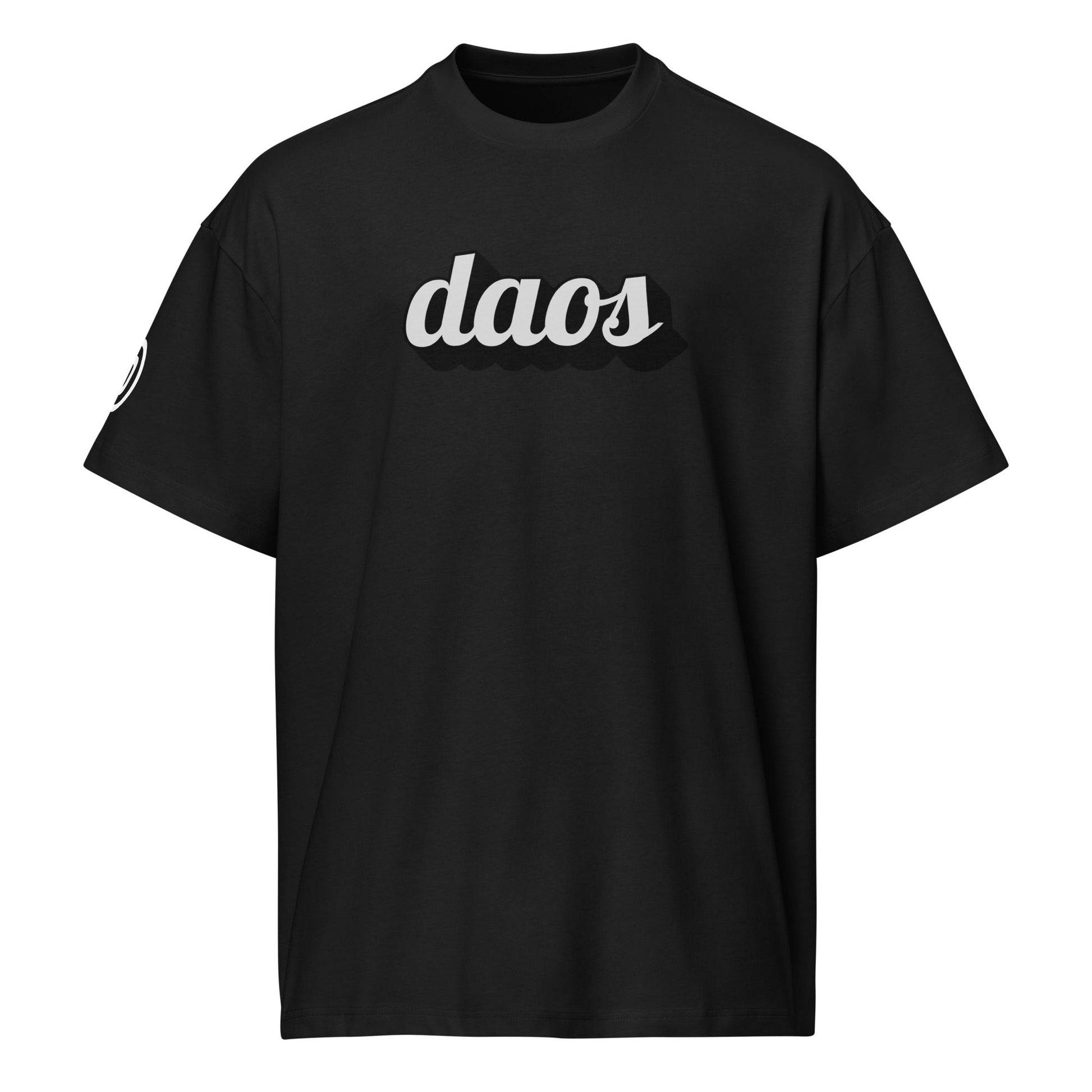 DAOS Men’s Box Tee White Logo deadlyartofsurvival.com