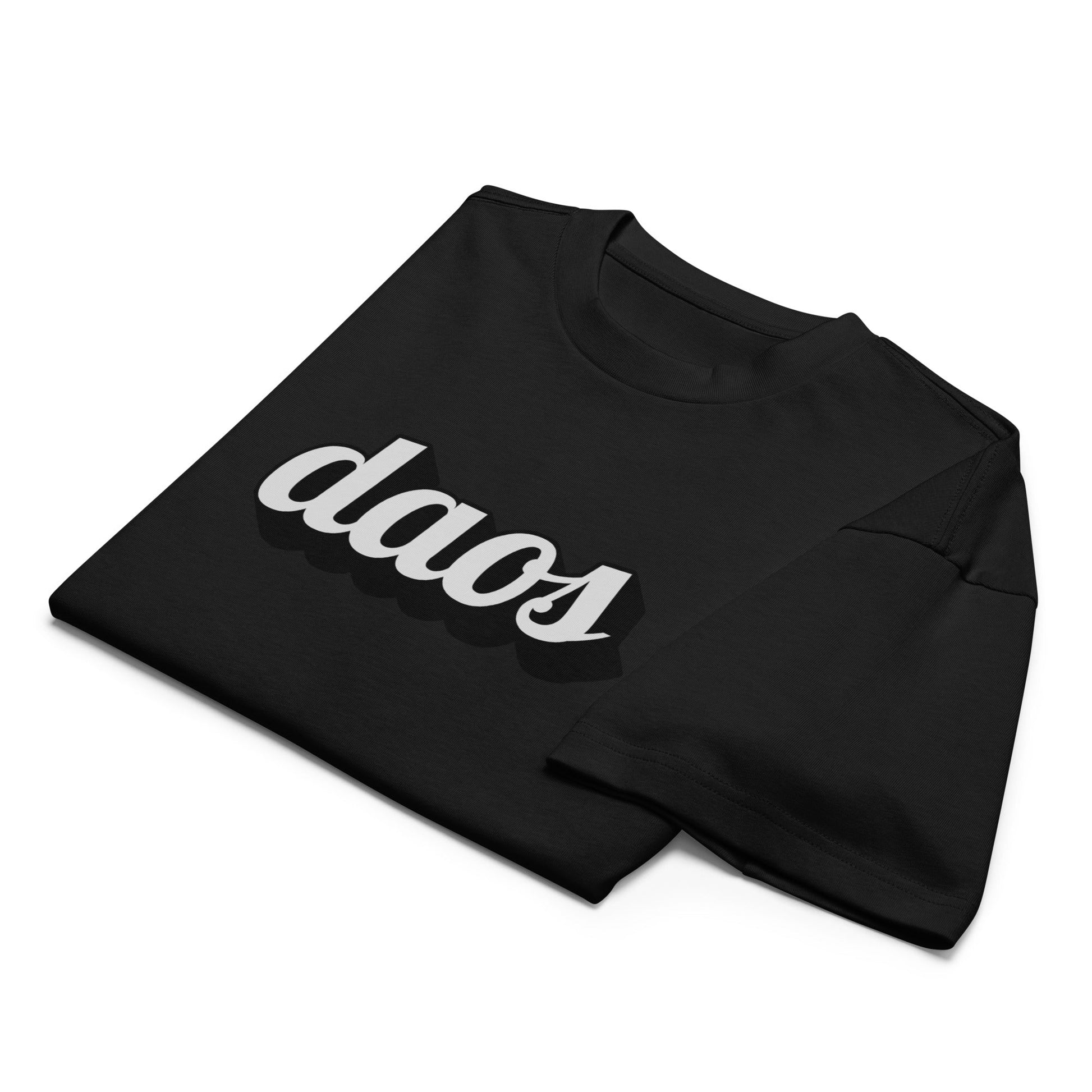 DAOS Men’s Box Tee White Logo deadlyartofsurvival.com