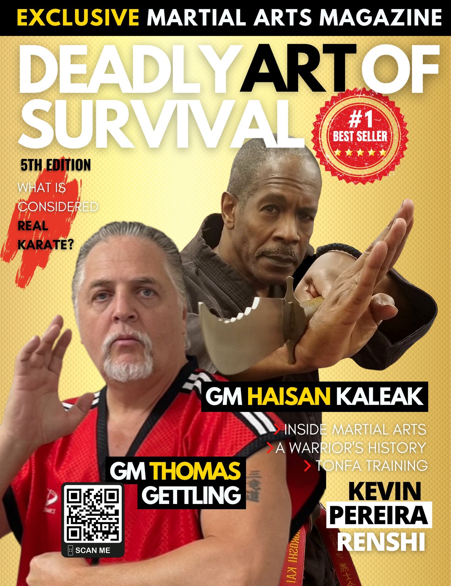 (DIGITAL VERSION ONLY) Deadly Art of Survival Magazine 5th Edition: Collector's Series #1 Martial Arts Magazine Worldwide deadlyartofsurvival.com